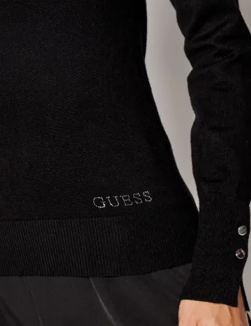 Bluza Guess, negru Negru