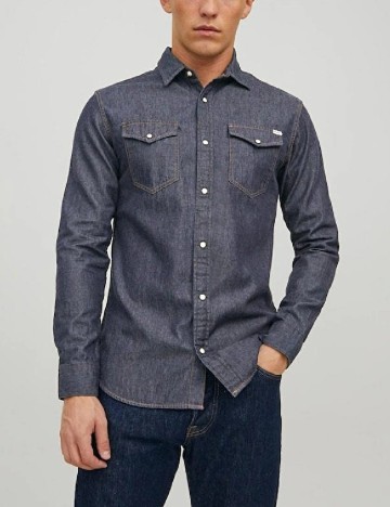 Camasa Jack&Jones, albastru