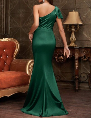 Rochie lunga SHEIN, verde