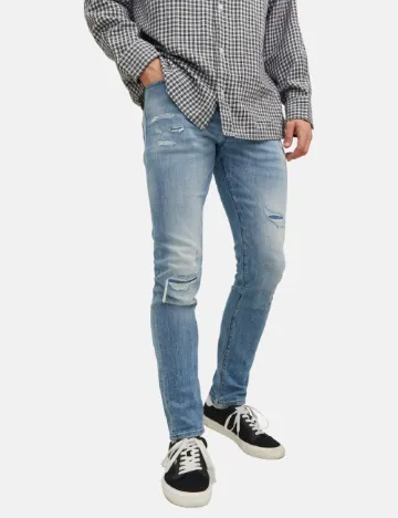 Blugi Jack&Jones, bleu Albastru