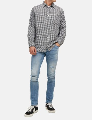 Blugi Jack&Jones, bleu