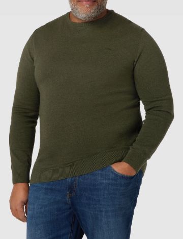 Bluza s.Oliver Plus Size Men, verde