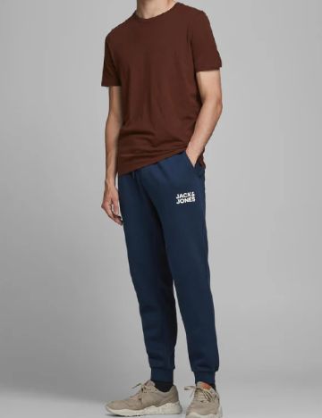 Pantaloni Jack&Jones, bleumarin