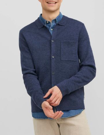 Cardigan Jack&Jones, bleumarin