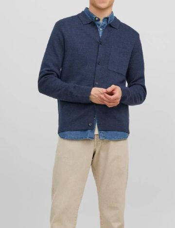 Cardigan Jack&Jones, bleumarin