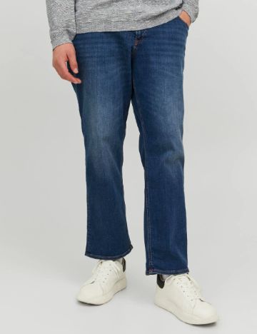 Blugi Jack&Jones Plus Size Men, albastru