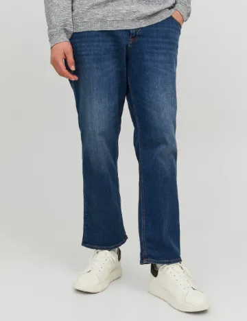 Blugi Jack&Jones Plus Size Men, albastru Albastru