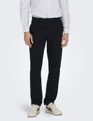 Pantaloni Only, negru