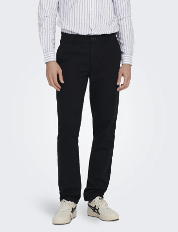 Pantaloni Only, negru Negru