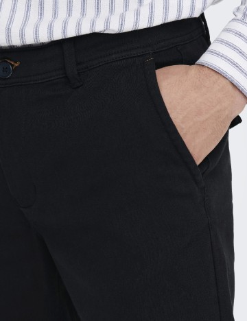 Pantaloni Only, negru