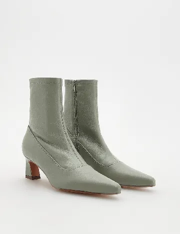 Botine Reserved, verde Verde