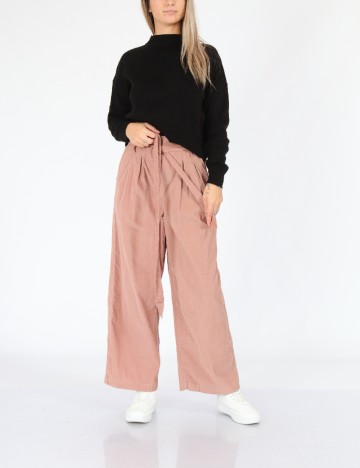 Pantaloni American Eagle, roz pudra