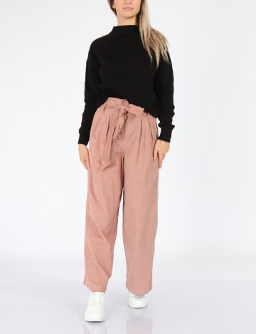 Pantaloni American Eagle, roz pudra