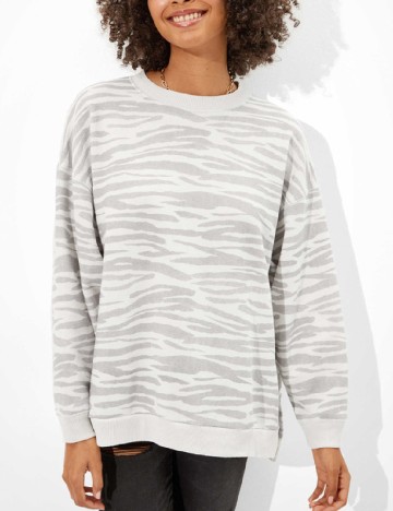 Bluza Oversize American Eagle, gri