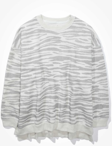 Bluza Oversize American Eagle, gri