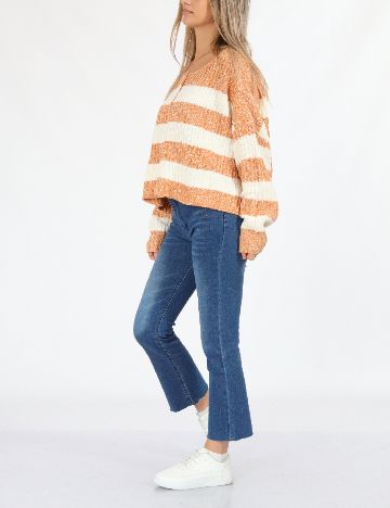 Bluza American Eagle, alb/maro