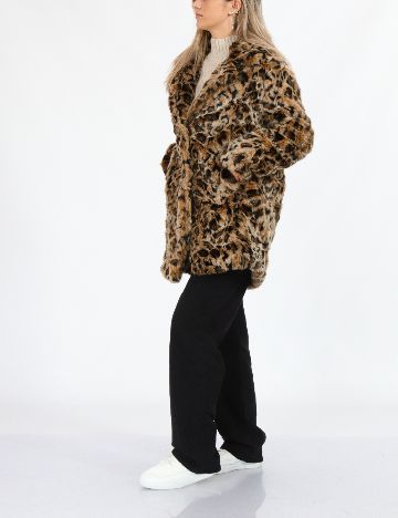 Palton American Eagle, animal print