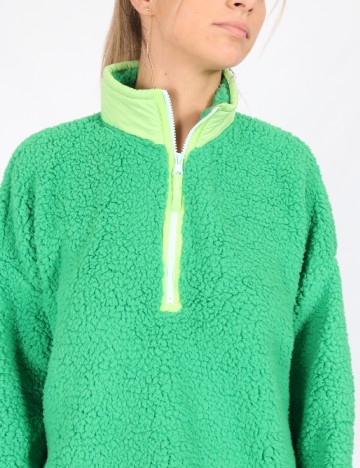 Pulover Oversize Aerie, verde