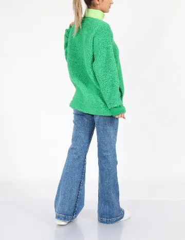 Pulover Oversize Aerie, verde Verde