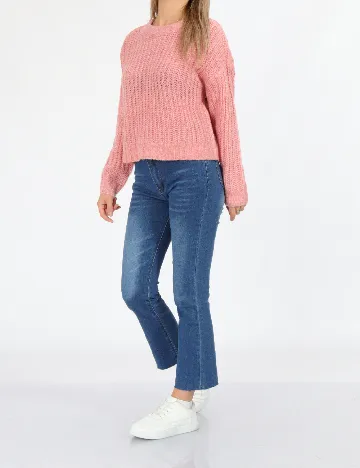 Pulover Oversize American Eagle, roz Roz