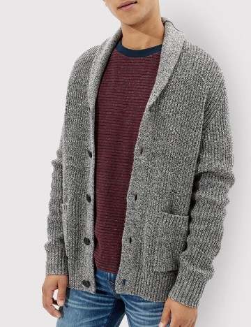 Cardigan American Eagle, gri