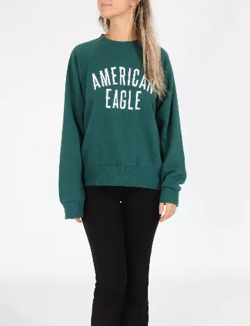 Bluza American Eagle, verde Verde