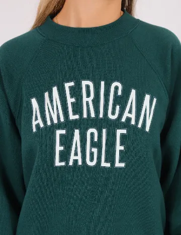 Bluza American Eagle, verde Verde