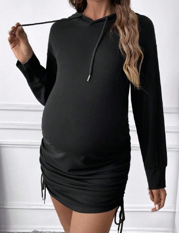 Rochie scurta SHEIN Maternity, negru