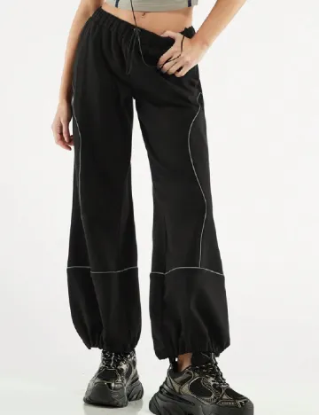 Pantaloni SHEIN, negru Negru