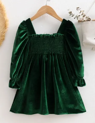 Rochie Shein Kids, verde Verde