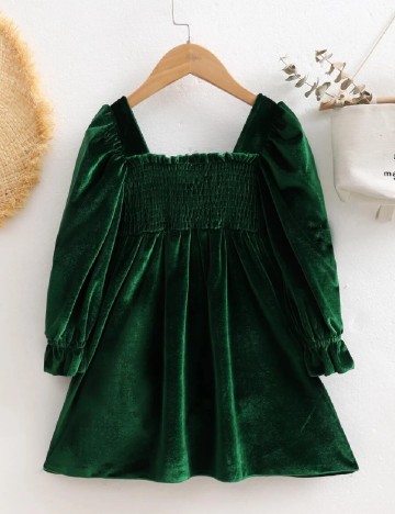 Rochie Shein Kids, verde