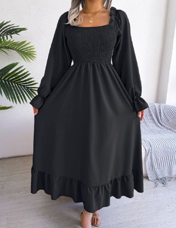 Rochie lunga SHEIN, negru