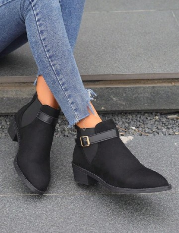 Botine SHEIN, negru