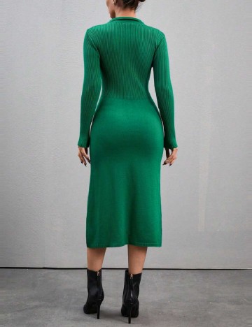 Rochie medie SHEIN, verde