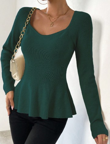 Bluza SHEIN, verde