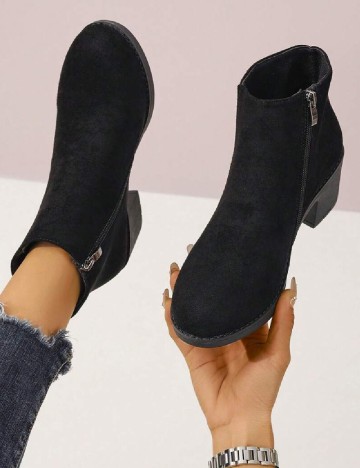 Botine SHEIN, negru