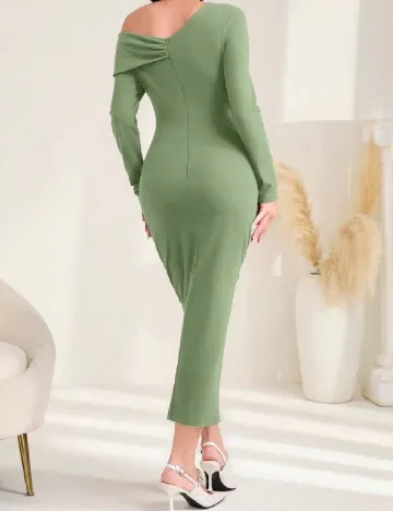 Rochie medie SHEIN, verde Verde