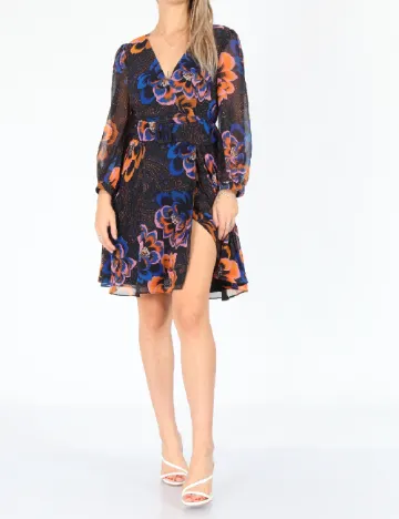 Rochie scurta Marciano Guess, floral Floral print