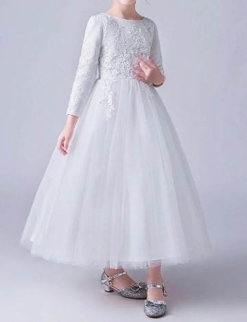 Rochie Shein Kids, alb