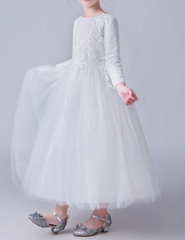 Rochie Shein Kids, alb