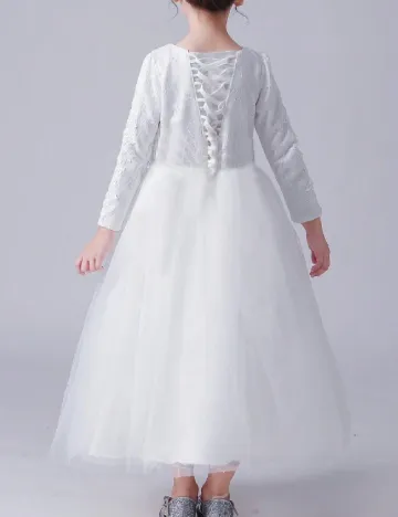 Rochie Shein Kids, alb Alb