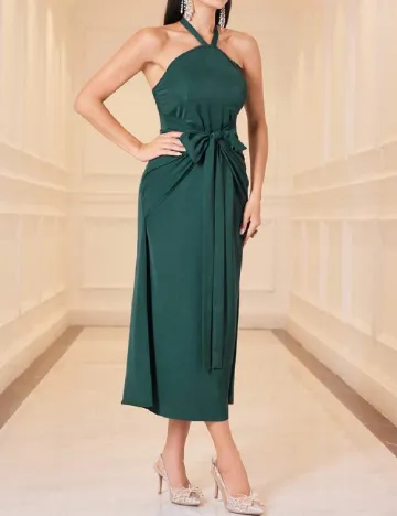 Rochie medie SHEIN, verde Verde