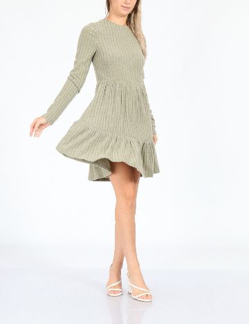 Rochie scurta SHEIN, verde