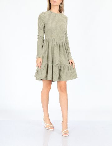 Rochie scurta SHEIN, verde