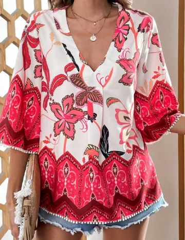 Bluza SHEIN, roz Roz