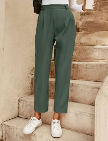 Pantaloni SHEIN, verde Verde