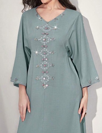 Rochie lunga SHEIN, verde