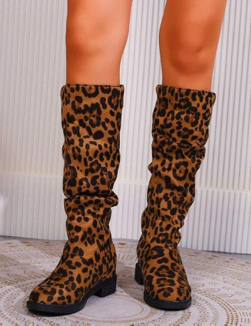 Cizme SHEIN, animal print