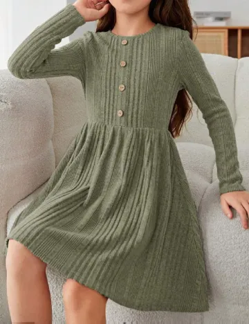 Rochie Shein Kids, verde Verde