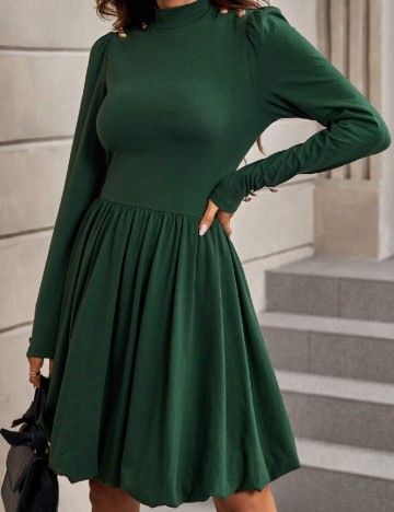 Rochie scurta SHEIN, verde